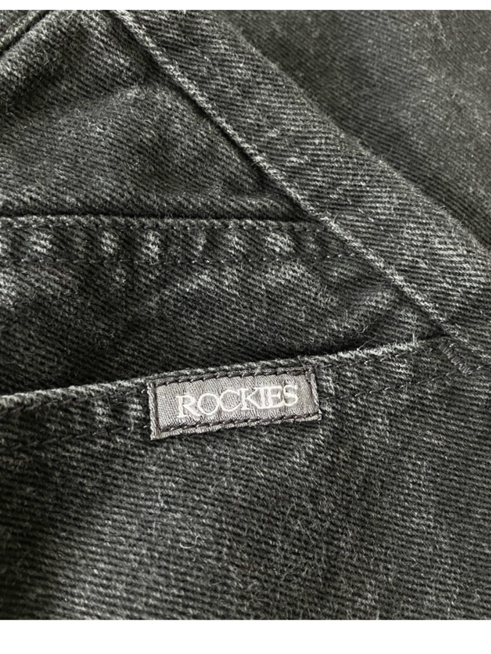 Rocky Mountain | Vintage Relaxed Black Denim XL Inseam High Waist Jeans 29 - Picture 5 of 5